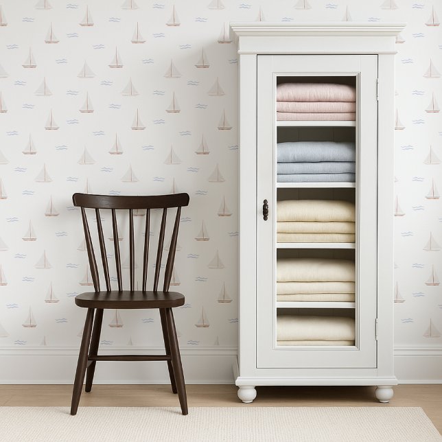 Watercolor Sailing boats kids | nursery Wallpaper (Creator Uploaded)