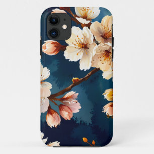 Watercolor Sakura Dreams iPhone 11 Case