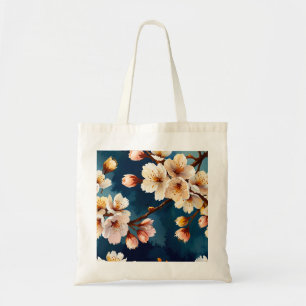 Watercolor Sakura Dreams Tote Bag