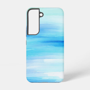 Watercolor Sea and Sky Horizon Strokes Samsung Galaxy Case