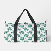 watercolor sea turtle green blue pattern animal
