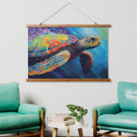 Watercolor Sea Turtle