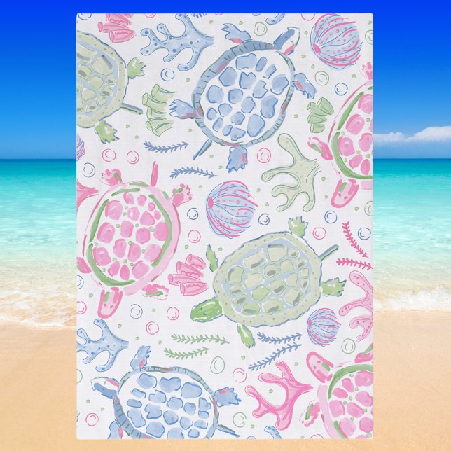 Watercolor Sea Turtles Ocean Tissue Paper (Creator Uploaded)