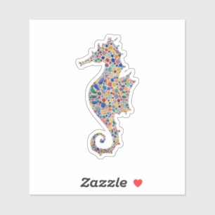 Watercolor Seahorse