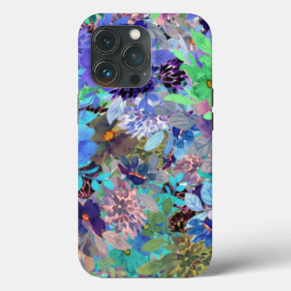 Watercolor seamless floral pattern OtterBox iPhon iPhone 13 Pro Case