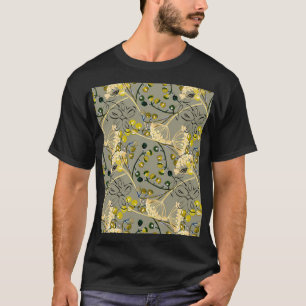 Watercolor Seamless Pattern Vintage Design T-Shirt