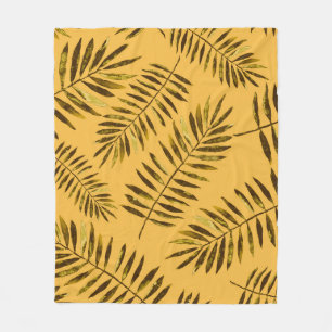 Watercolor seamless pattern with colorful abstract fleece blanket