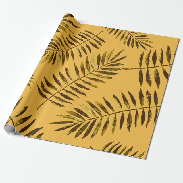 Watercolor seamless pattern with colourful abstrac wrapping paper (Unrolled)