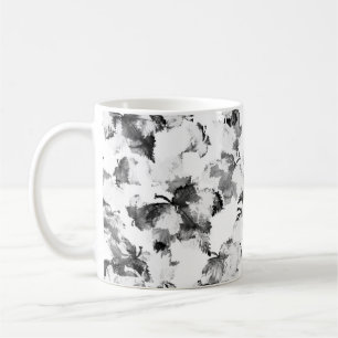Watercolor seamless pattern with vintage pattern - coffee mug