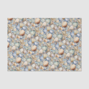 Watercolor Seashells Tissue Paper