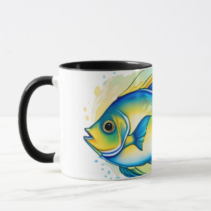 Watercolor Series: Angelfish Mug