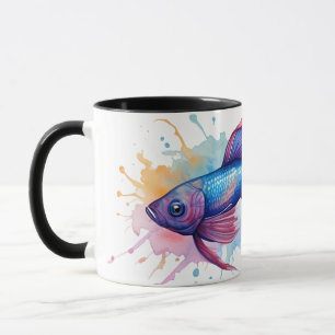 Watercolor Series: Betta Fish Mug