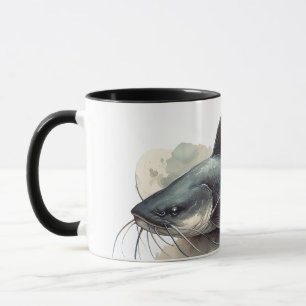 Watercolor Series: Catfish Mug