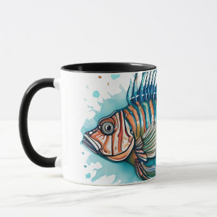 Watercolor Series: Lionfish Mug