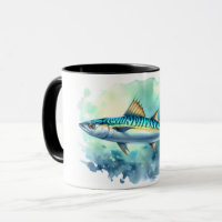 Watercolor Series: Mackerel