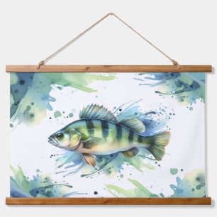Watercolor Series: Perch Hanging Tapestry