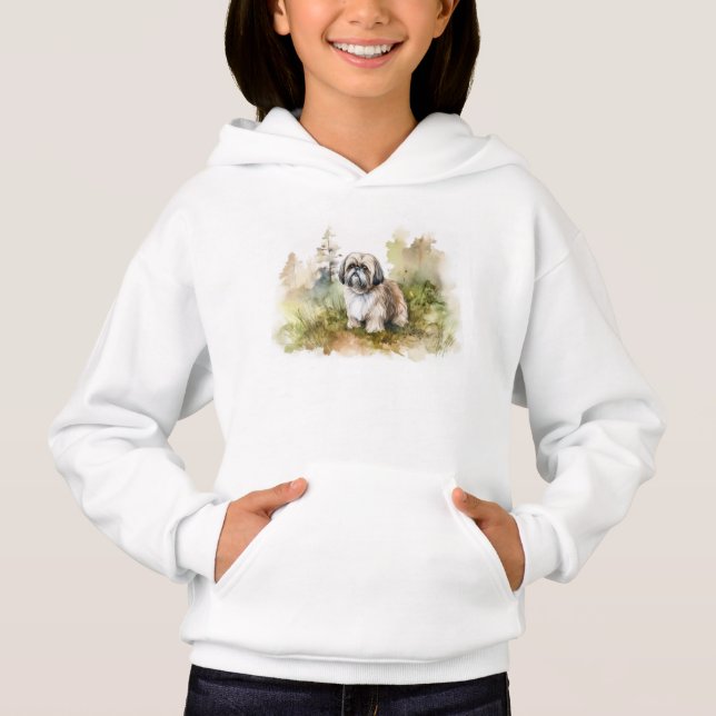 Watercolor Shih Tzu (Front)
