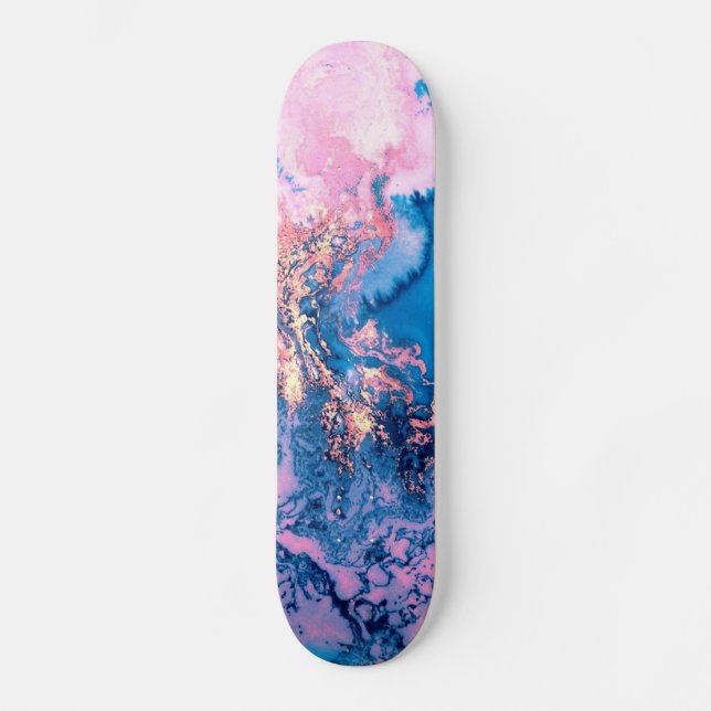 Watercolor Skateboard (Front)