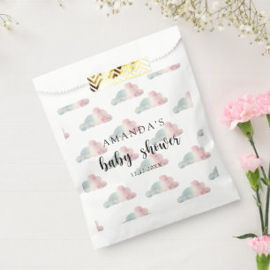 Watercolor skies - Baby Shower Favour Bags