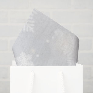 Watercolor snow  holiday   tissue paper