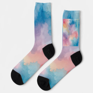 Watercolor  socks