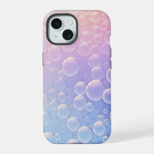 Watercolor Soft Colour Bubbles iPhone 15 Case