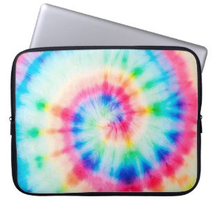 Watercolor Spiral. Organic Artistic Dirty Art. Spi Laptop Sleeve