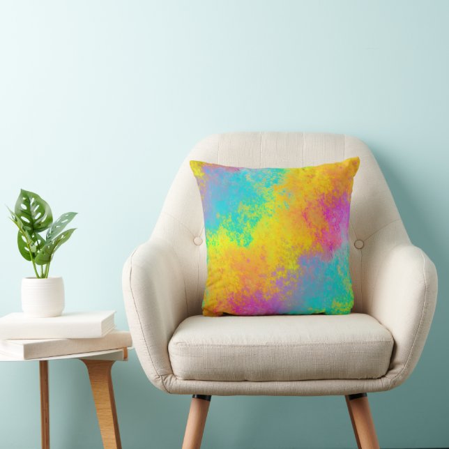 Watercolor Splashes - Seamless Pattern 11 Cushion (Chair)