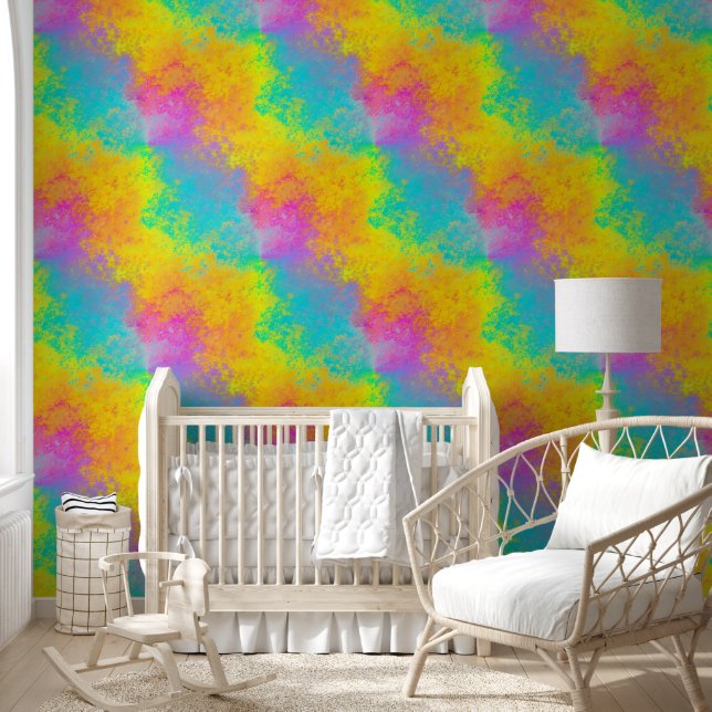 Watercolor Splashes - Seamless Pattern 11 Wallpaper (Kids)