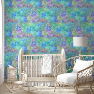 Watercolor Splashes - Seamless Pattern 4 Wallpaper