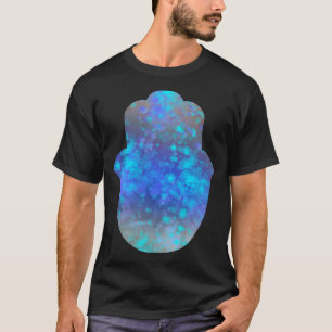 Watercolor Splatter Hamsa Hand T-Shirt