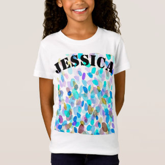 Watercolor Splotches Name or Saying T-Shirt