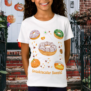 Watercolor Spooktacular Sweets! Halloween Candy T-Shirt