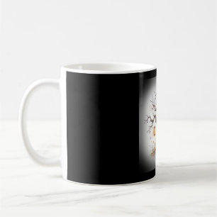 Watercolor Spooky Tree Halloween Night Mug