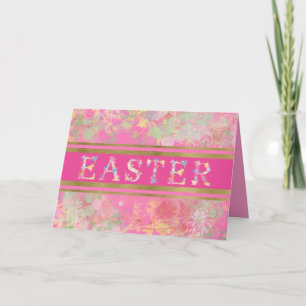 Watercolor Springtime Easter Holiday Card