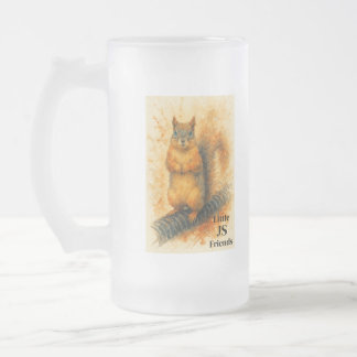 Watercolor Squirrel Mug – Cute Forest Animal Gift