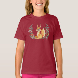 Watercolor Squirrel T-Shirt