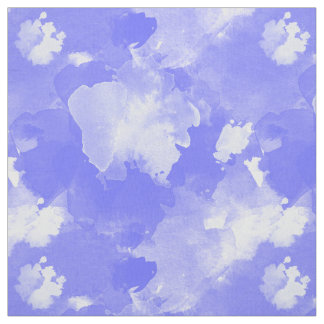 watercolor stained violet pattern fabric