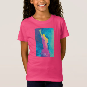 Watercolor Statue of Liberty T-Shirt