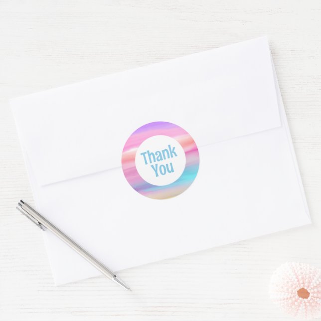 Watercolor Sticker (Envelope)