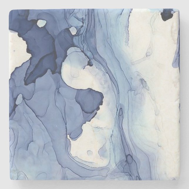 Watercolor Stone Coaster (Front)