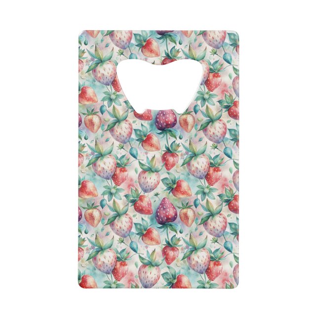 Watercolor Strawberry (Front)