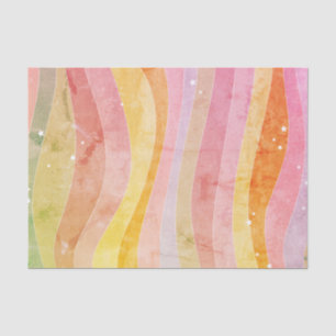 Watercolor Stripes Tissue Paper
