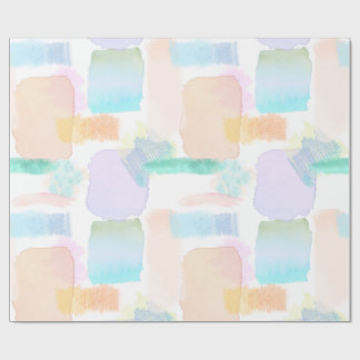Watercolor Style Wrapping Paper