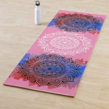 Watercolor Sublimation Mandala Exercise