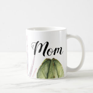 Watercolor Succulent Mug