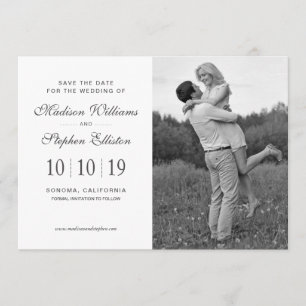 Watercolor Succulents & Branches - Save the Date
