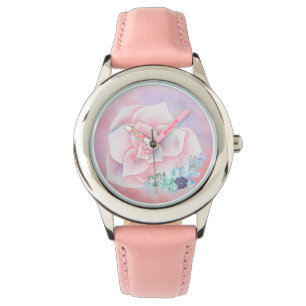 Watercolor Succulents Watch