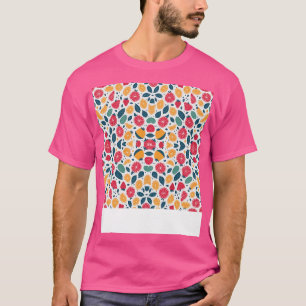 Watercolor summer Fruit Patterned summer fruit pat T-Shirt