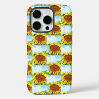 Watercolor Summer Sunflowers iPhone 16 Pro Case